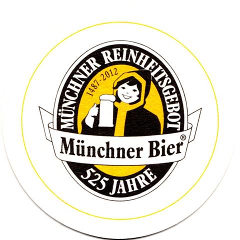 münchen m-by august münchner 2b (rund215-525 jahre-schwarzgelb) 